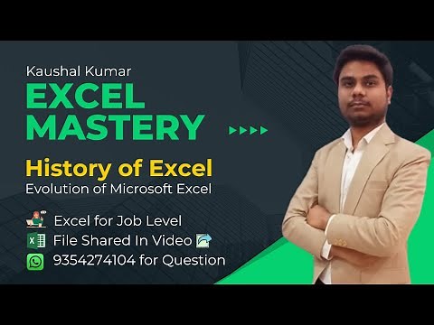 Excel History: The Evolution of Microsoft Excel | A Comprehensive Overview