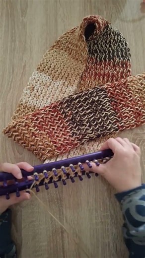 knitting loom for beginners step by step #knitting #crochet