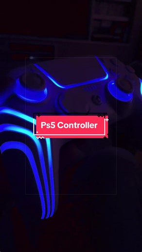 PS5 controller with LED lighting adds eye-catching style and responsive controls to your gaming setup. #ps5gaming #rgbcontroller #gamersetup #gamingaccessories #tiktokshopfinds