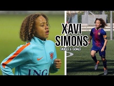 Xavi Simons skills & goals - 2018/2019 - Barcelona & National team