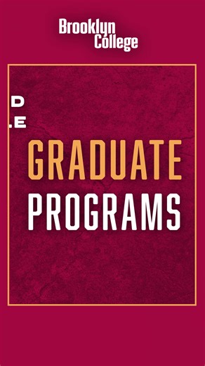 Your choice of 11 online graduate programs. | Brooklyn College