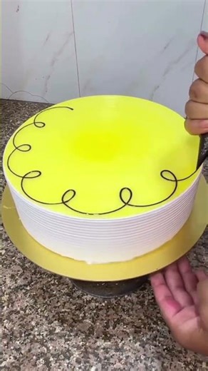 Most Satisfying Cake Design Tutorial #cake #trending #cakedecoration #cakedesign ##shorts