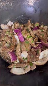 Cómo hacer lomo saltado