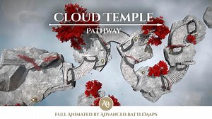 Animated Battlemap | Cloud Temple - Part 2/3 Pathway - Dungeon and Dragons - Etsy Canada