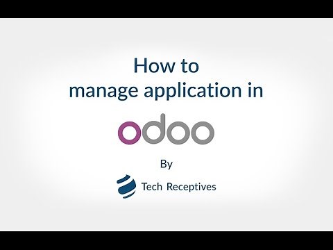 How to Create Job Application in Odoo