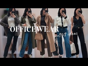 OUTFIT DIARIES: what i’d wear to the office! a style guide to work outfits
