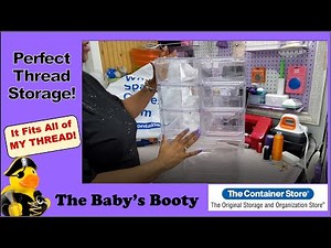 Thread Storage Updated and Organized My New Perfect Thread Storage Solution