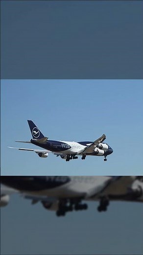 100 Years Lufthansa 747-8 at Frankfurt 👑✈️