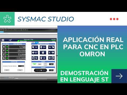 Aplicación real PLC en ST con SYSMAC STUDIO OMRON