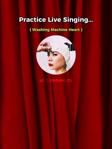 Washing Machine Heart by Mitski 🎤 . . #washingmachineheart #mitski #livesinging #singing #singingpractice #singingchallenge #karoake #lyrics