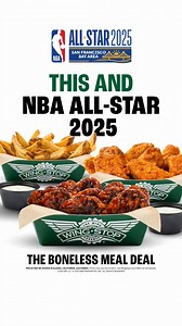 3.6K views · 55 reactions | 20 Boneless Wings, Large Fries, 2 Dips and the game. $16.99. NOW THAT’S A PLAN | Wingstop | Facebook