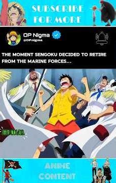 Luffy uses haki for the first time #onepiece #luffy