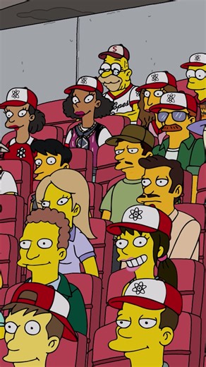 Funny Baseball Seats in The Simpsons Episode