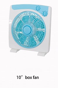 [Hot Item] 10inch Box Fan Electric Fan Plastic Fan