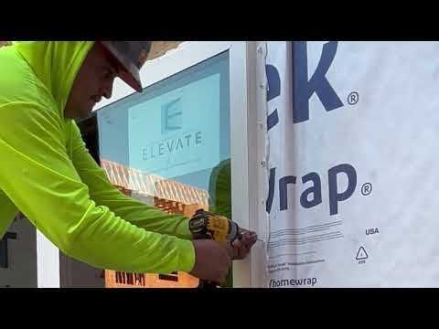 How to Install an Integral Flanged Window with Wood Bump-Out Frame BEFORE Tyvek® WRB