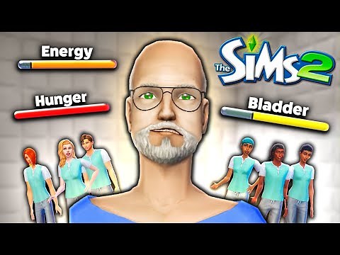 The Sims 2 asylum challenge is extremely cursed