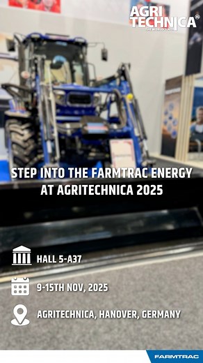 Day 3 at Agritechnica 2025! The Farmtrac booth remained a hub of activity, showcasing advanced farming solutions that are redefining productivity and efficiency. If you haven’t had the chance to visit, now is the perfect opportunity to witness how Farmtrac is driving the future of agriculture. 📍Hannover, Germany 📅9–15 November 2025 📌Hall 5 | Stand A37 AGRITECHNICA #Farmtrac #Agritechnica2025 #FarmingInnovation #GlobalFarming #TractorTechnology #AgricultureMachinery #FarmtracAtAgritechnica | F