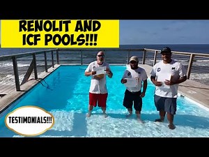 The Best ICF Pool Build? ICF Walls with Renolit Membrane