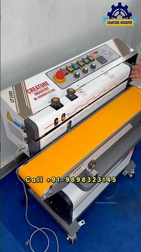 Nitrogen Air Flushing - Band Sealer Machine For Pouch Packing | Band Sealing #nitrogen #packing