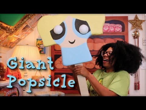 Giant PowerPuff Popsicle