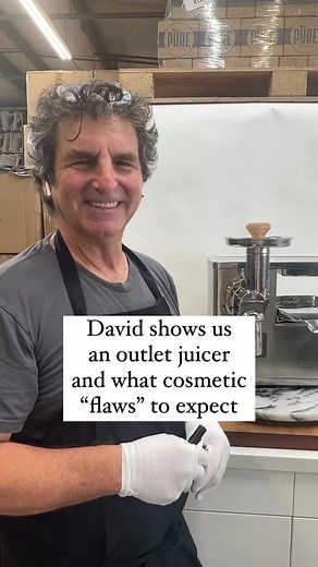 ⭐️ August Tent Sale ⭐️ This month, we are selling all refurbished juicers at an extra discount. $600 off the retail package price. ($2495 retail, on sale for $1895). Unlike many “outlet” products, these juicers are made from the same impeccable materials and have the same 12 year warranty as our high end juicers. David shows us a juicer, the most common issues that are hard to see unless close up with a flashlight. $600 off retail and an incredible value. Financing options will work for these to