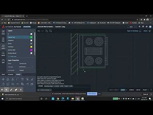 AutoCad Tutorial D Web Adding Kitchen blocks and counters
