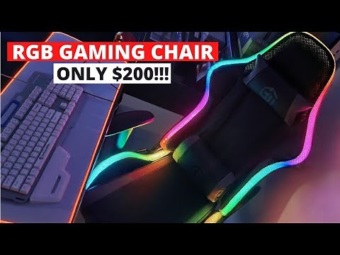 Budget RGB Gaming Chair Assembly & Unboxing l Where to buy?