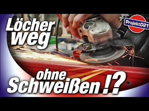 Sealing holes in sheet metal without welding | BedDancer | ProjektD21 | WEST-BERLIN-CUSTOMS