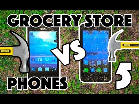 Bored Smashing - GROCERY STORE PHONES! Episode 5