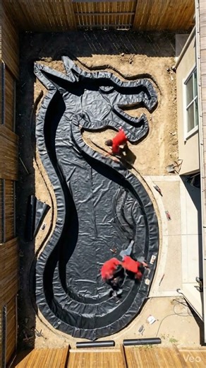 This Dragon Fire Pit is Absolutely Insane #transformation #firepit #backyard