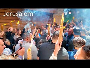 🔴 Miracle of the Sacred Flame 🔥 | Jerusalem Holy Fire 2026 | Orthodox Easter