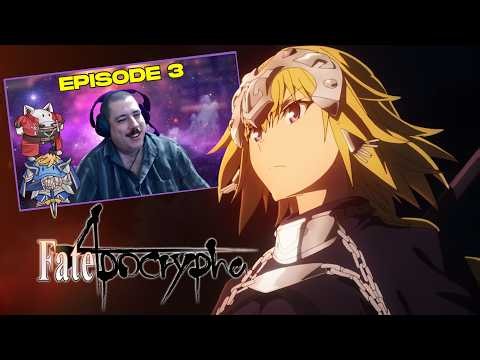 SFR: Fate/Apocrypha (Episode 3) "The First Steps of Fate" REACTION!