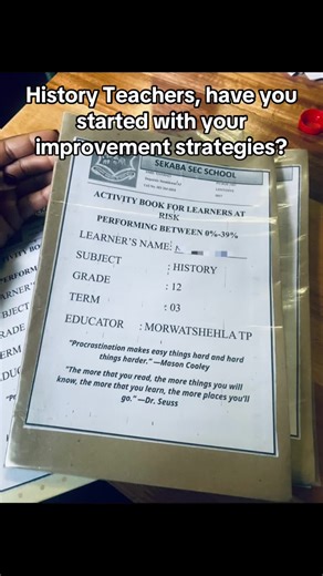 Improvement Strategies for History Teachers