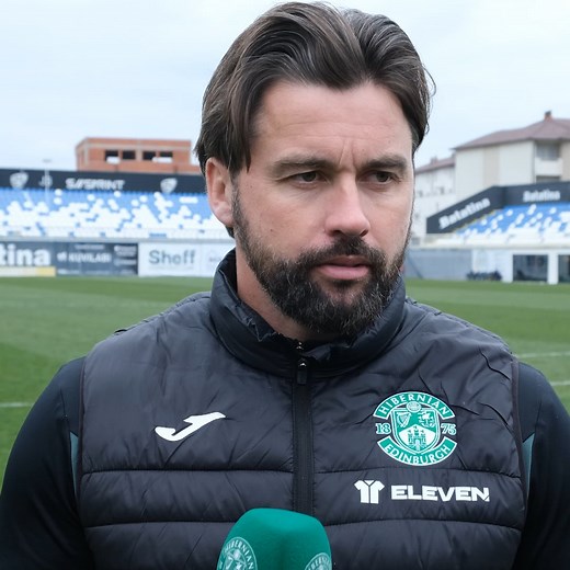💬 "Ultimately what we set out to do was to go through and we've done that, so now we'll look forward to the next round." Darren McGregor spoke to 𝗛𝗶𝗯𝘀 𝗧𝗩 following today's UEFA Youth League aggregate victory over FC 2 Korriku 👇 | Hibernian Football Club