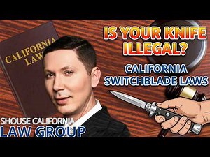 Switchblade Laws in California "Are switchblades legal?" - Penal Code 17235 PC Explained