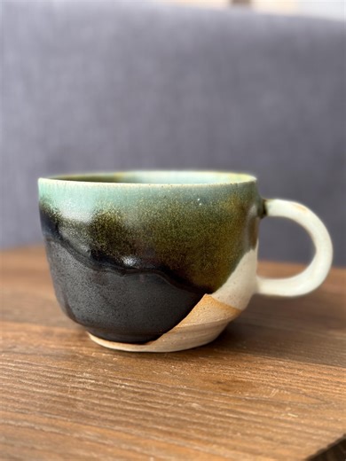 Extra Large Handmade Cappuccino Mug - 16 Oz - Etsy