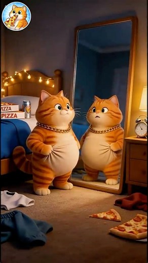 Level-Up Cat VS Himself – Epic Fail 🐱🏃‍♂️