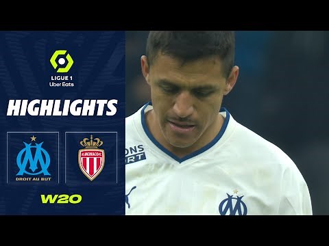 OLYMPIQUE DE MARSEILLE - AS MONACO (1 - 1) - Highlights - (OM - ASM) / 2022-2023
