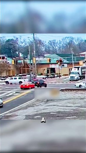 BMW Blocks Tracks as Train Approaches! 😱💥😰