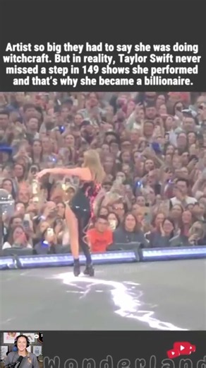 How on earth Taylor swift hit on exact point during performance on stage #taylorswift #trending