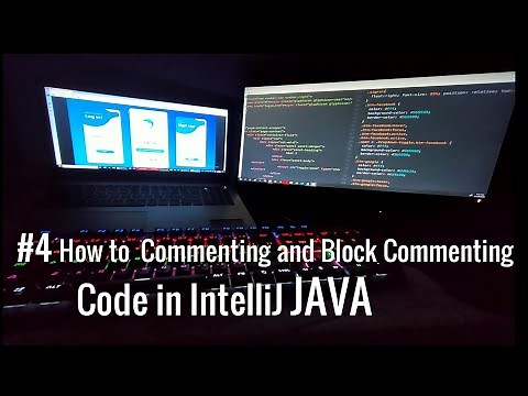 #4 How to Commenting and Block Commenting Code in IntelliJ
