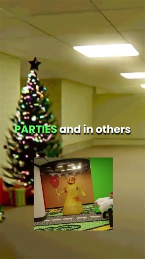 CHRISTMAS In The BACKROOMS... #shorts