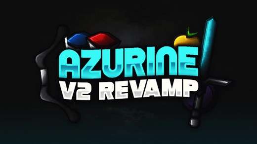 Azurine v2 Revamp 1.8 / 1.8.9 - Great PvP Texture Pack