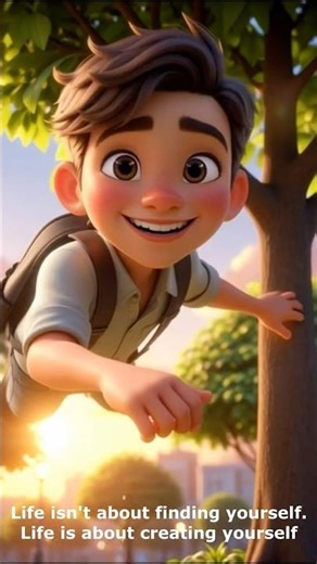 Don’t Find Yourself — Create Yourself #motivation #animation #love
