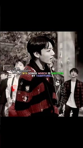 Popular bts songs which is written by taehyung...🌚||#shortsvideo#bts#slaychimmy