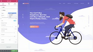 Lottie widget | Elementor