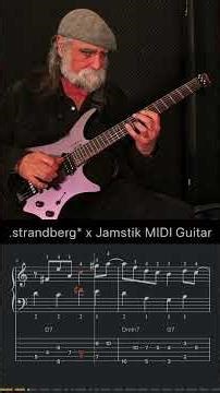 .strandberg* MIDI Guitar Hands-On #strandbergguitars #midi #jamstik #guitar #gershwin