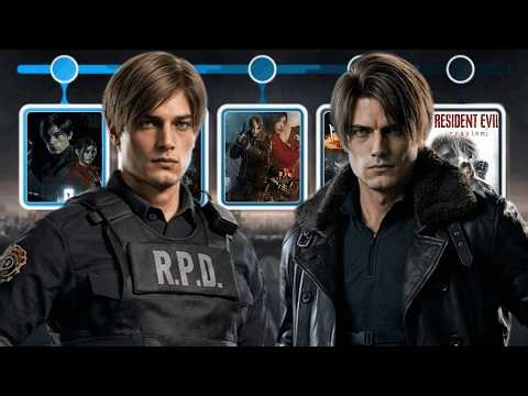 De Novato a Leyenda: Leon S. Kennedy: Historia Completa y Evolución (Línea de Tiempo 1998 - 2028)