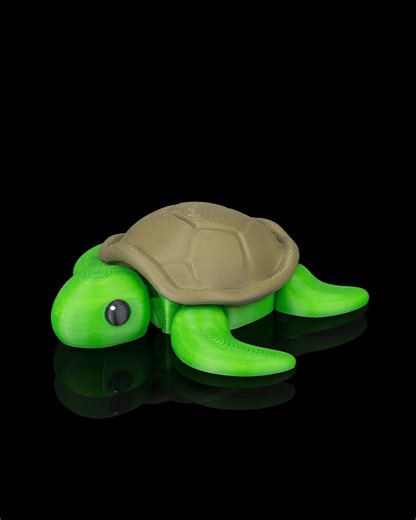 Animated Turtle Keychain Toy, Cute Animated Turtle Figure, Stress Reliever Pet, Desk or Bag Charm - Etsy