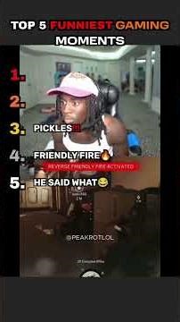 TOP 5 FUNNIEST GAMING MOMENTS